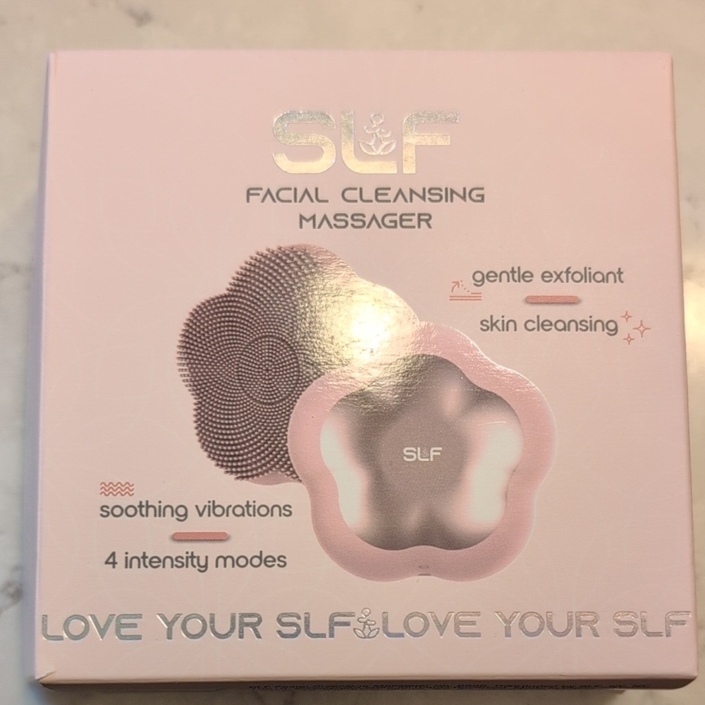 SLF Pink Facial Cleansing Massager
